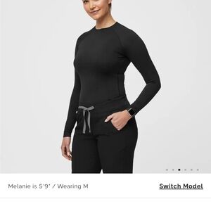 Women's Black Salta - Performance Underscrub - S/Black